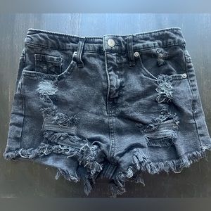 Mossimo High Rise Jean Shorts